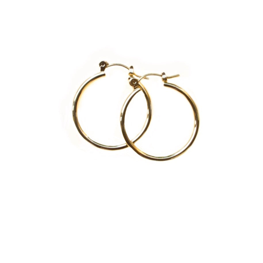 Gold Hoop Earring
