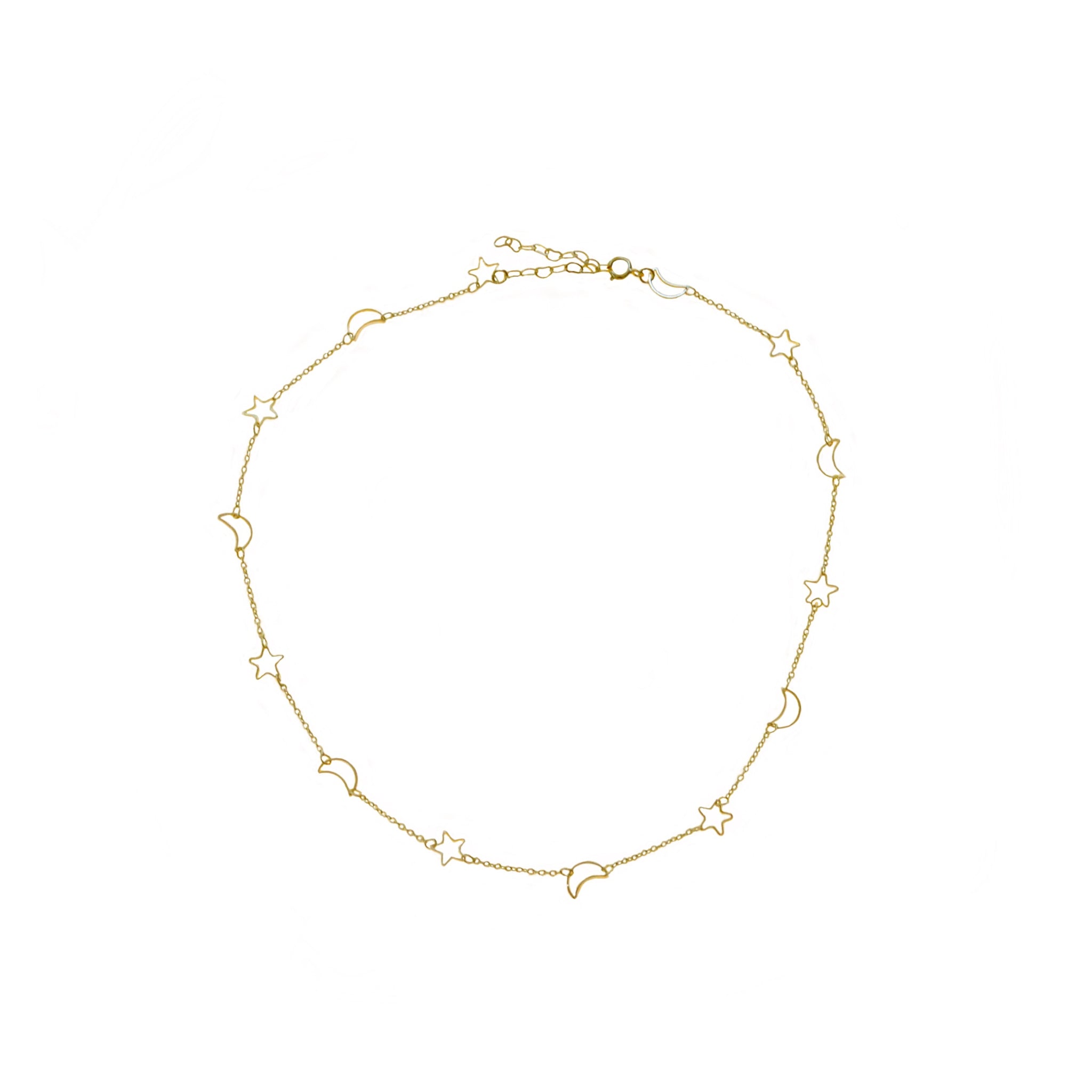 Moon Star Necklace