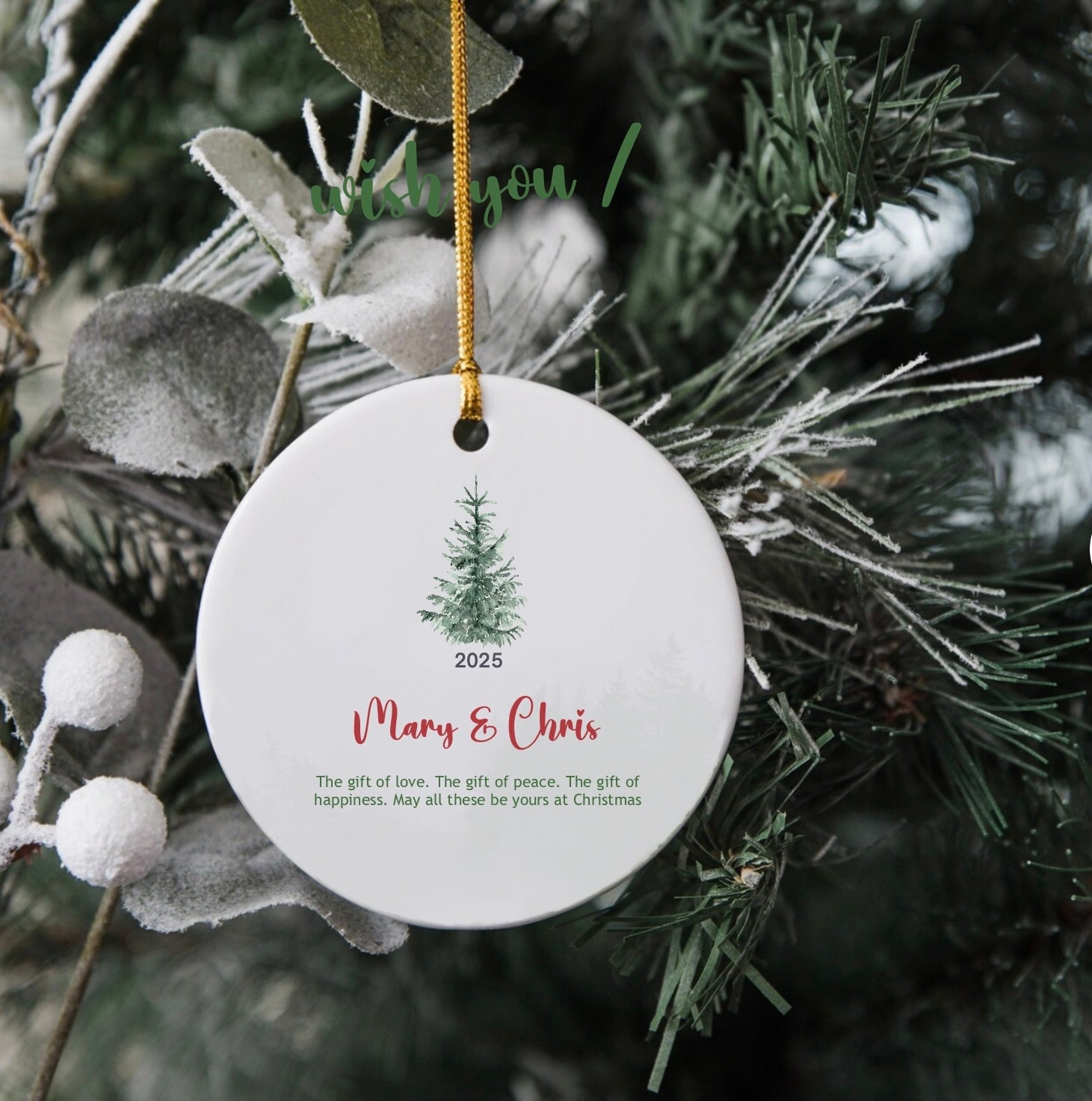 Pine Tree Ornament