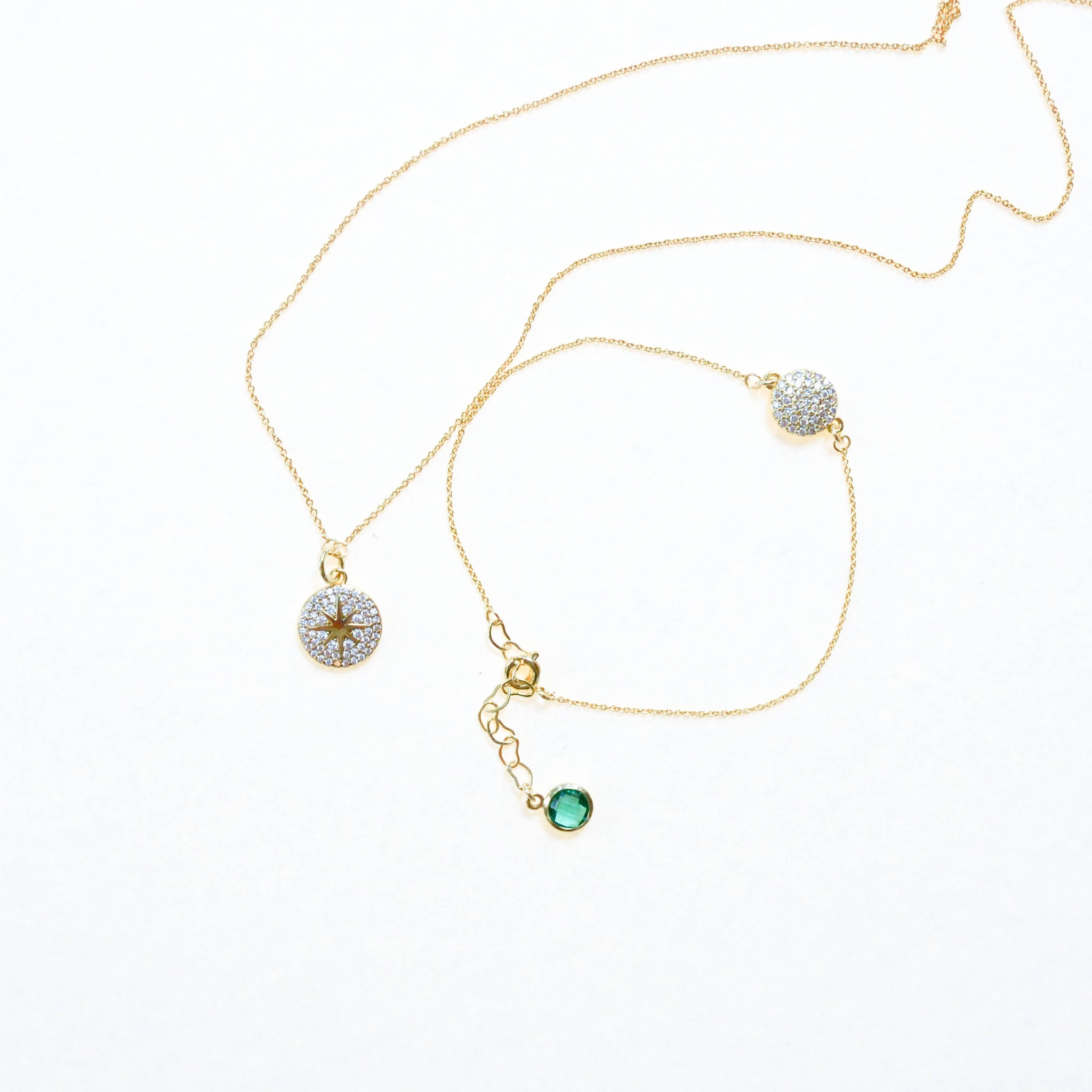 Gold Necklace Set